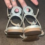 Badgley Mischka  Cara‎ II Crystal Embellished Flat Sandal Rhinestone Bling 7 Photo 5