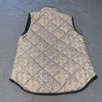 J.Crew  Quilted Vest in Black & White Chevron Print, size XS Photo 3