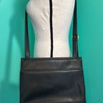 Crazy Horse Elegant Black Leather Shoulder Bag Photo 9