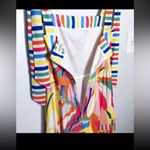 Aura NWT  colorful striped maxi dress M Photo 10