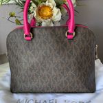 Michael Kors Brown and Pink Women's Bag Photo 1