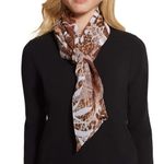 Chico's NWT Chico’s Tropical And Leopard Print Scarf Photo 2