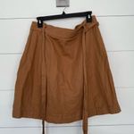 Banana Republic Women’s 16 Tall Brown Linen Blend Skirt Photo 0