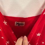 Show Me Your Mumu  Red Star Print Women's romper Jumpsuit size small! Photo 2
