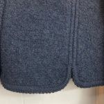 80’s Vintage 100% Wool Women’s Shirt Jacket Black Size M Photo 4