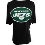 '47 Brand New York Jets Tshirt XL Black Green Graphic Crew Neck Short Sleeve Photo 1