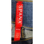 Spanx  Women's Jeans Distressed Ankle Skinny Pull‎ On Jeggings Denim Blue Medium Photo 4
