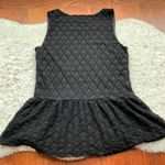 Forever 21 Black diamond Patterned Peplum Tank Top Photo 1
