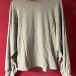 White Birch Long sleeve  open back tee Photo 0