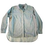 Duluth Trading Co Size XXL Corduroy Button Front Shirt Grey Gray Photo 2