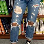 Levi's 501 Mid-Rise Distressed Jeans Photo 0