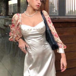 Cider  mini silk dress Photo 0