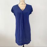 Madewell Du Jour Cobalt tunic shift dress small Photo 4