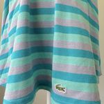 Lacoste Blue & Purple Striped Mini Skirt Photo 3