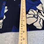 Chico's  Travelers Button Front Cardigan Sweater Blue Floral Print Womens 0 4/6 Photo 10