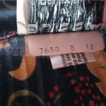 Elissa of California fall leaf print pleated skirt Orange Size undefined Photo 6