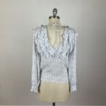 Anthropologie  Hutch Ruffled V-neck blouse Photo 5