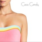 Juicy Couture 🆕 Pink Terry One Piece Swimsuit Photo 2