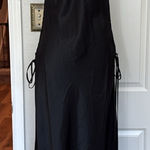 Victoria's Secret Victoria Secret lace up sides satin maxi slip dress Photo 0