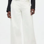 Madewell Cream Super wide-leg Jeans Photo 0