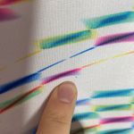 FILA multicolor neon rainbow performance quarter zip top size S Photo 12