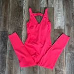 NWOT FP Movement Free People Never Better One Piece Electric Sunset S Pink Photo 3