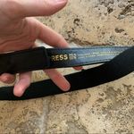 EXPRESS  Black Toggle Waist Belt XS/S Gold Pushlock Photo 5