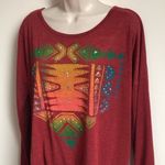 Anthropologie Vintage Havana high low long sleeve tribal… Photo 1