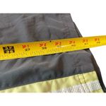 Nike 90s Y2K Gray Yellow Stripe Track Pull On Elastic Waist Athletic Pants L Photo 8