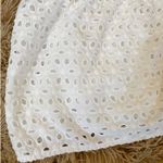 ZARA  White Eyelet Strapless Embroidered Dress SZ S‎ cottage Photo 8