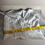 Giani Bernini  Elegant White and Gray Maxi Dress Photo 8