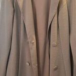City Studio Shimmering Taupe Trench Coat Tan Size XL Photo 0