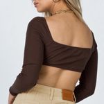 Princess Polly  Becca Long Sleeve Crop Top Photo 1
