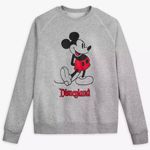 Disney Mickey Mouse Classic Sweatshirt for Adults - land - Gray Adult unisex clothing size XS Photo 0