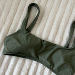 Aerie Women's Green Bikini Top Photo 1