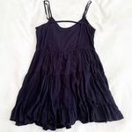 Forever 21 Navy Flowy Dress Photo 1