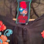 Johnny Was  Embroidered Tunic Size M Photo 4