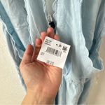 American Eagle  Baby Blue Embroidered Maxi Midi Dress Small Photo 2