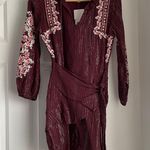 Anthropologie NWT Anthro Dolan Amber Embroidered Wrap Dress Photo 9