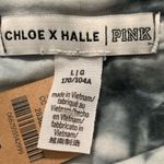 PINK - Victoria's Secret Victoria’s Secret Pink Chloe xHalle Tie-Dye Long Sleeve Crop Top turtleneck Photo 7