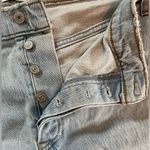 Abercrombie & Fitch 7" Dad Short High Rise Curve Love Button Fly Size 24 Photo 1