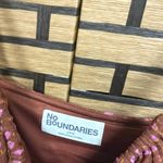 No Boundaries  Orange Floral Maxi Dress Size Small Photo 6