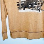 Maurice's Mustard Yellow Western Yellowstone Graphic Sweatshirt Photo 4