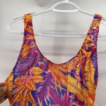 Vintage Solar Sun Thru Bathing Suit One Piece orange pink sheer Barbie 90s Size undefined Photo 2