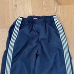 Edikted  Track Pants Ribbon Sides  Remy Size M Navy Blue White Photo 1