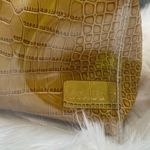 STAUD  Clear Purse with Inner Clutch Faux Crocodile Print Photo 4