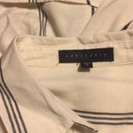 Sanctuary ❤️  white flannel button down with stripes ❤️ Photo 3