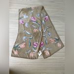 Jones New York Floral Tan Scarf Photo 5