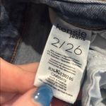 Kensie  Distressed Blue Straight Leg Jeans Photo 2