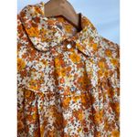 Vintage Mumu Sears House Dress womens small Orange Photo 9